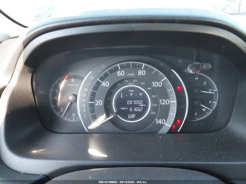 2015 Honda Cr-V Lx VIN: 5J6RM4H39FL119524 Lot: 43196662