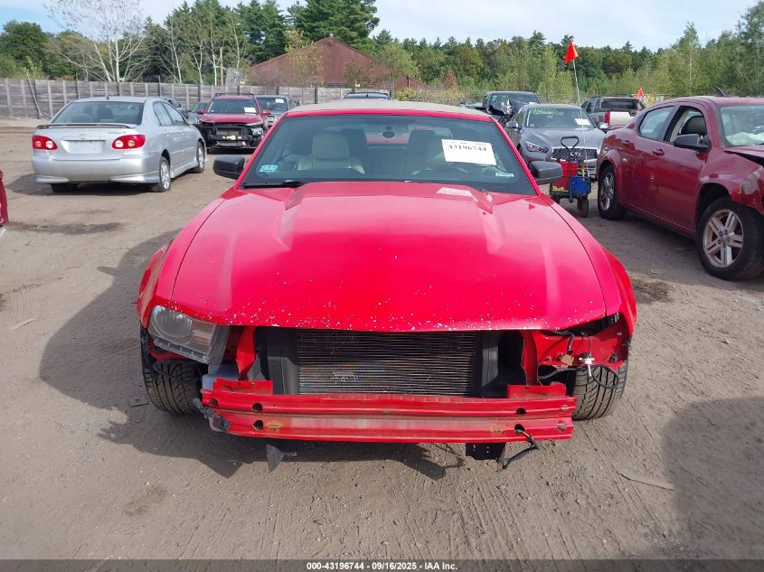 2011 Ford Mustang V6 Premium VIN: 1ZVBP8EM7B5109072 Lot: 43196744