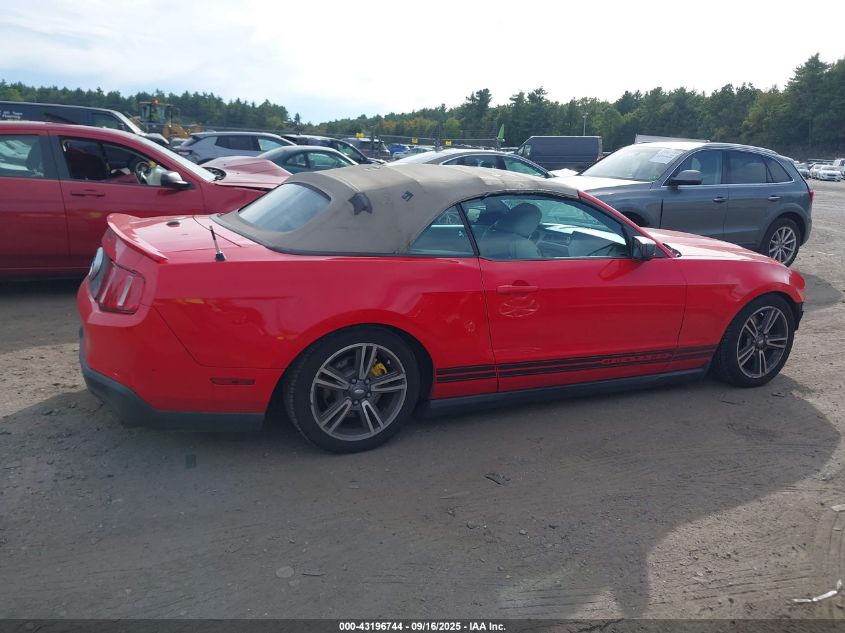 2011 Ford Mustang V6 Premium VIN: 1ZVBP8EM7B5109072 Lot: 43196744