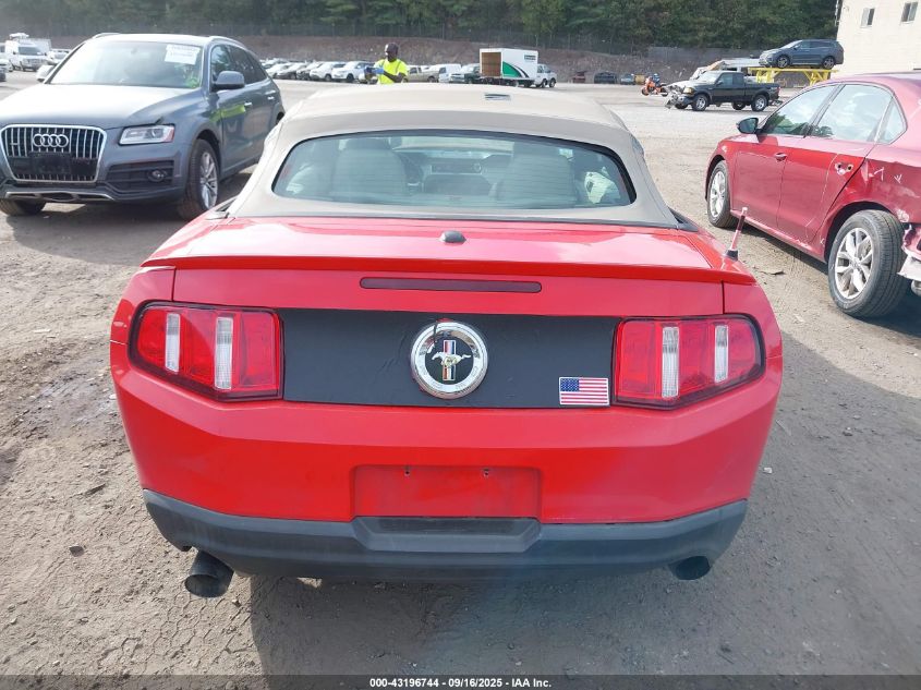 2011 Ford Mustang V6 Premium VIN: 1ZVBP8EM7B5109072 Lot: 43196744