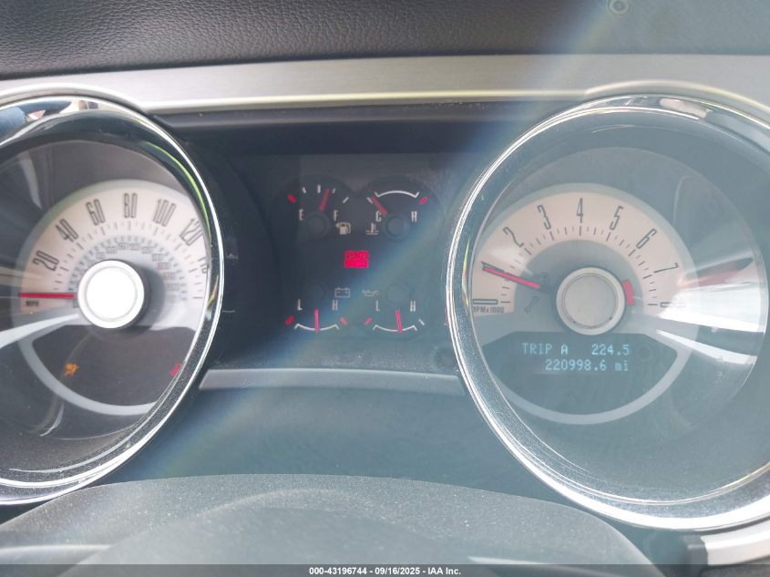 2011 Ford Mustang V6 Premium VIN: 1ZVBP8EM7B5109072 Lot: 43196744