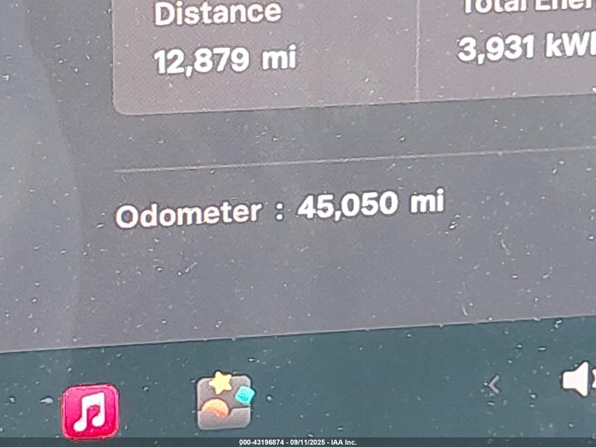 2022 Tesla Model Y VIN: 7SAYGDEE1NF386630 Lot: 43196874