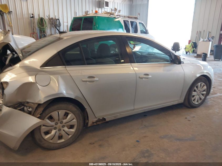 2012 Chevrolet Cruze Ls VIN: 1G1PC5SH2C7277372 Lot: 43196929