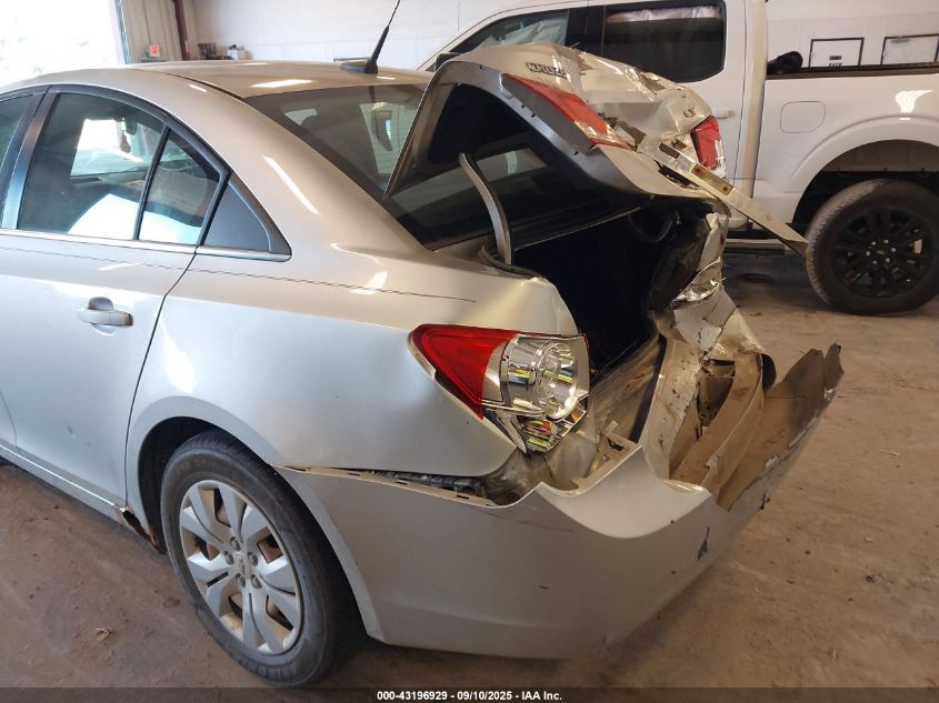 2012 Chevrolet Cruze Ls VIN: 1G1PC5SH2C7277372 Lot: 43196929