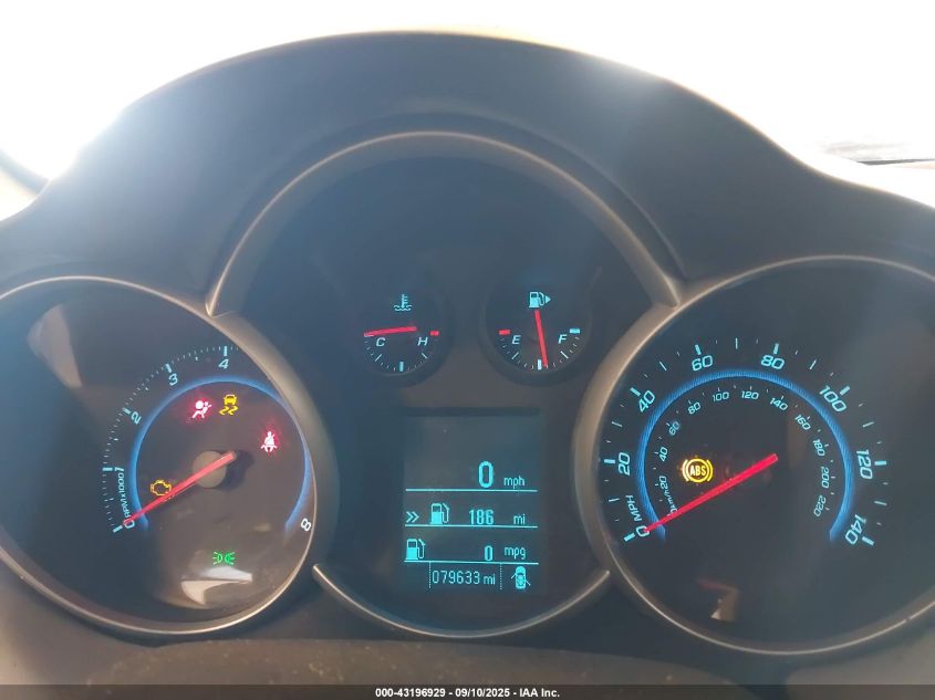 2012 Chevrolet Cruze Ls VIN: 1G1PC5SH2C7277372 Lot: 43196929