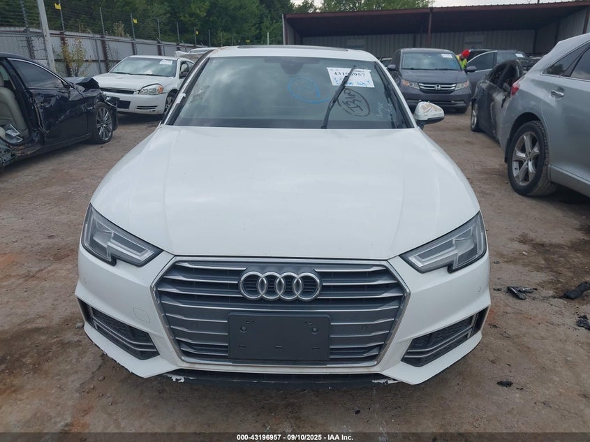 2018 AUDI A4 2.0T TECH ULTRA PREMIUM/2.0T ULTRA PREMIUM - WAULMAF4XJA113450