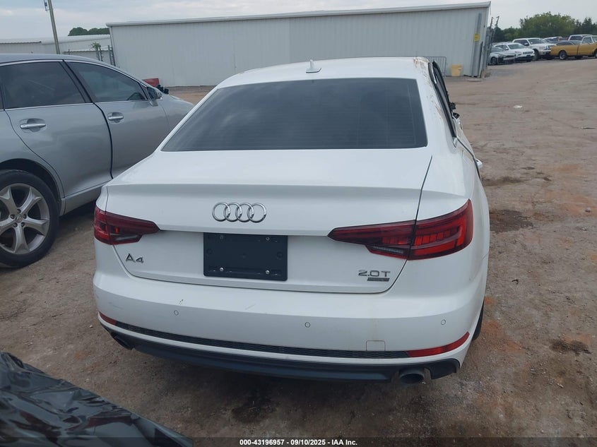 2018 AUDI A4 2.0T TECH ULTRA PREMIUM/2.0T ULTRA PREMIUM - WAULMAF4XJA113450