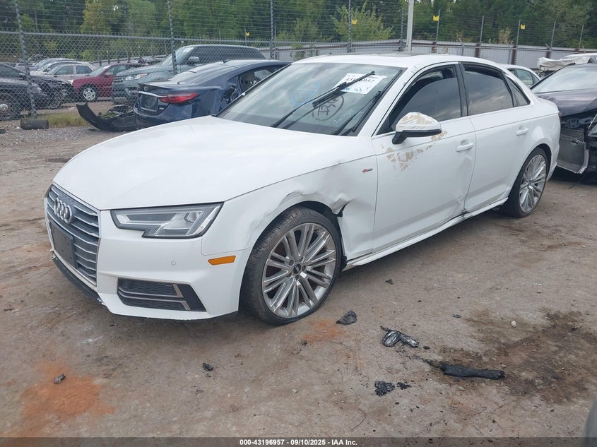 2018 AUDI A4 2.0T TECH ULTRA PREMIUM/2.0T ULTRA PREMIUM - WAULMAF4XJA113450