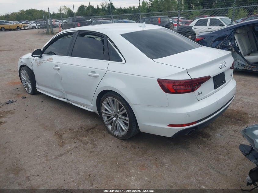 2018 AUDI A4 2.0T TECH ULTRA PREMIUM/2.0T ULTRA PREMIUM - WAULMAF4XJA113450