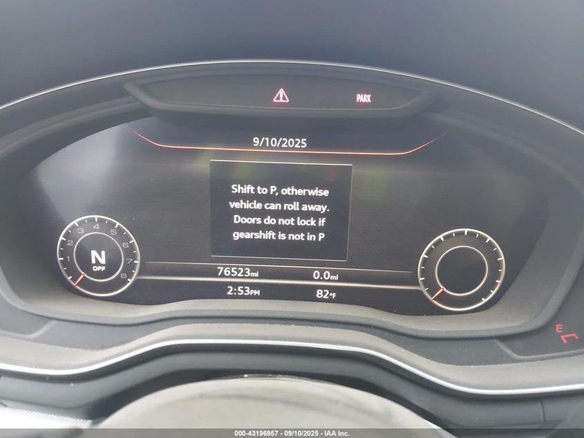 2018 AUDI A4 2.0T TECH ULTRA PREMIUM/2.0T ULTRA PREMIUM - WAULMAF4XJA113450