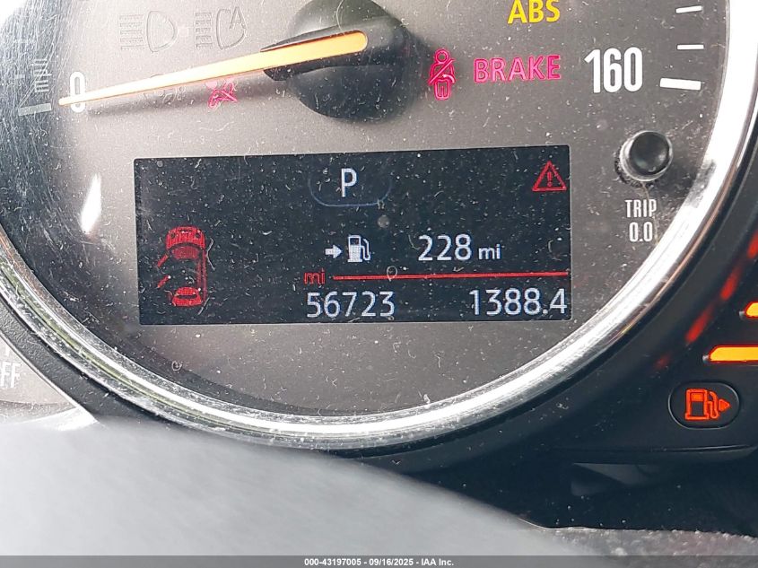 2015 Mini Hardtop Cooper S VIN: WMWXU3C56F2B55905 Lot: 43197005