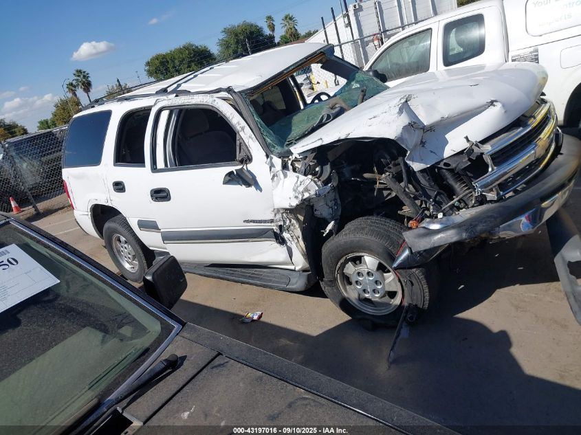 2002 Chevrolet Tahoe Ls VIN: 1GNEC13V92R319204 Lot: 43197016