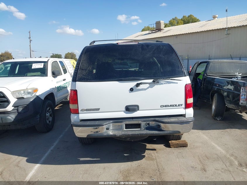 2002 Chevrolet Tahoe Ls VIN: 1GNEC13V92R319204 Lot: 43197016