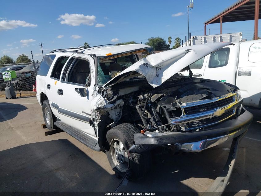 2002 Chevrolet Tahoe Ls VIN: 1GNEC13V92R319204 Lot: 43197016
