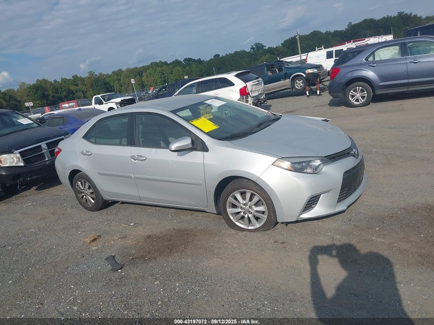 2015 TOYOTA COROLLA LE - 2T1BURHE5FC230102