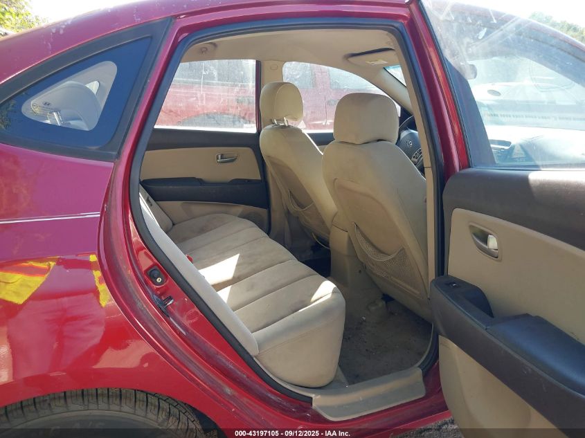 2007 Hyundai Elantra Gls/Limited/Se VIN: KMHDU46D17U165500 Lot: 43197105