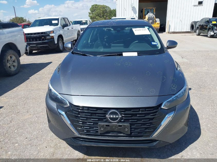 2025 Nissan Sentra Sv VIN: 3N1AB8CV9SY263197 Lot: 43197115