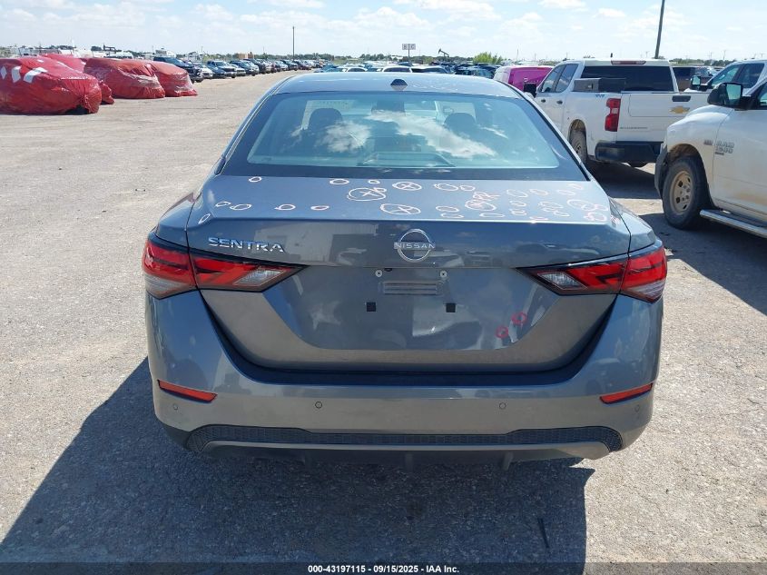 2025 Nissan Sentra Sv VIN: 3N1AB8CV9SY263197 Lot: 43197115