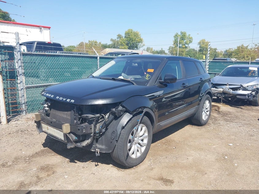 Vin: salvn2bg4fh072111, lot: 43691592, land rover range rover evoque pure 20152