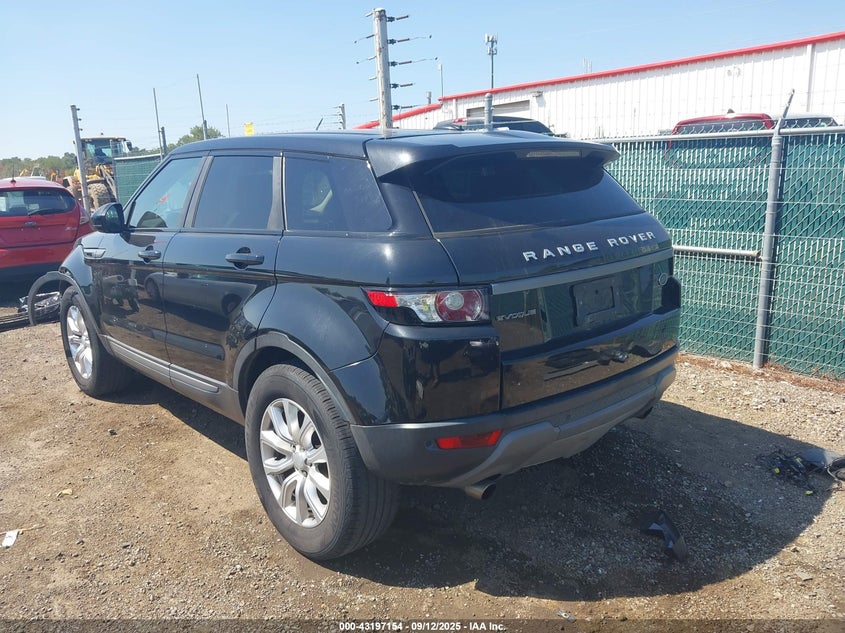 Vin: salvn2bg4fh072111, lot: 43691592, land rover range rover evoque pure 20153