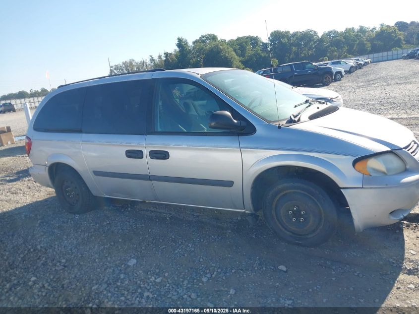 2005 Dodge Grand Caravan Se VIN: 1D4GP24R65B211653 Lot: 43197165