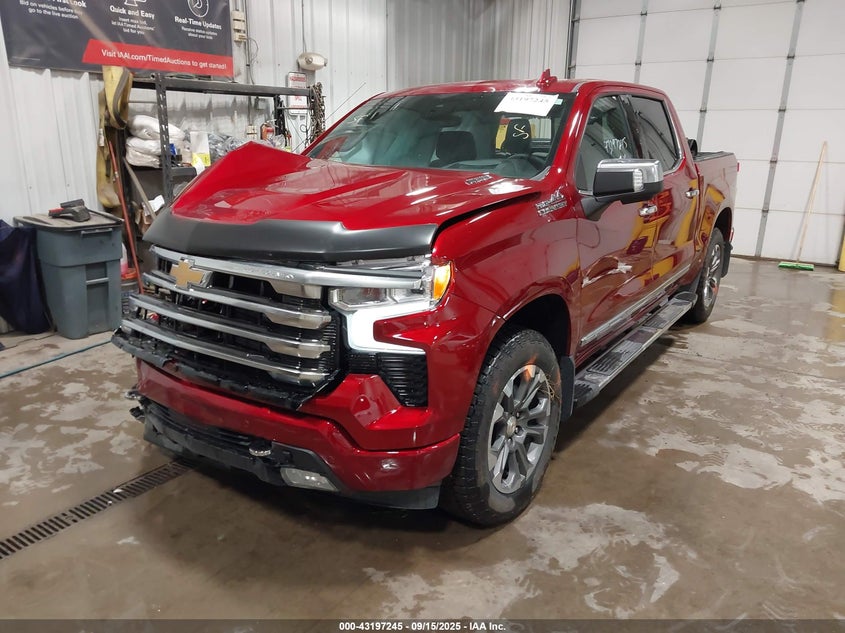 2024 Chevrolet Silverado 1500 4Wd Short Bed High Country brown truck diesel 1GCUDJE83RZ272867 photo #3