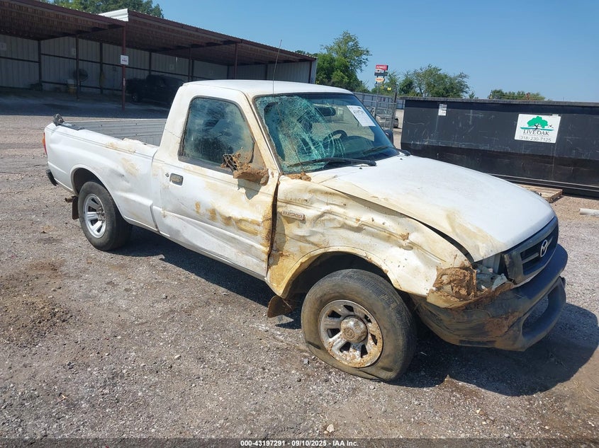 2007 Mazda B2300 white truck gasoline 4F4YR12D47PM05902 photo #1
