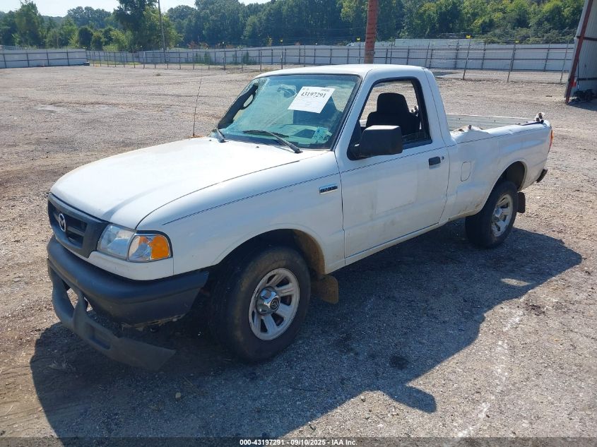 2007 Mazda B2300 white truck gasoline 4F4YR12D47PM05902 photo #3