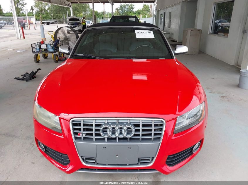 2011 Audi S5 Prestige VIN: WAUVGAFH0BN005996 Lot: 43197339