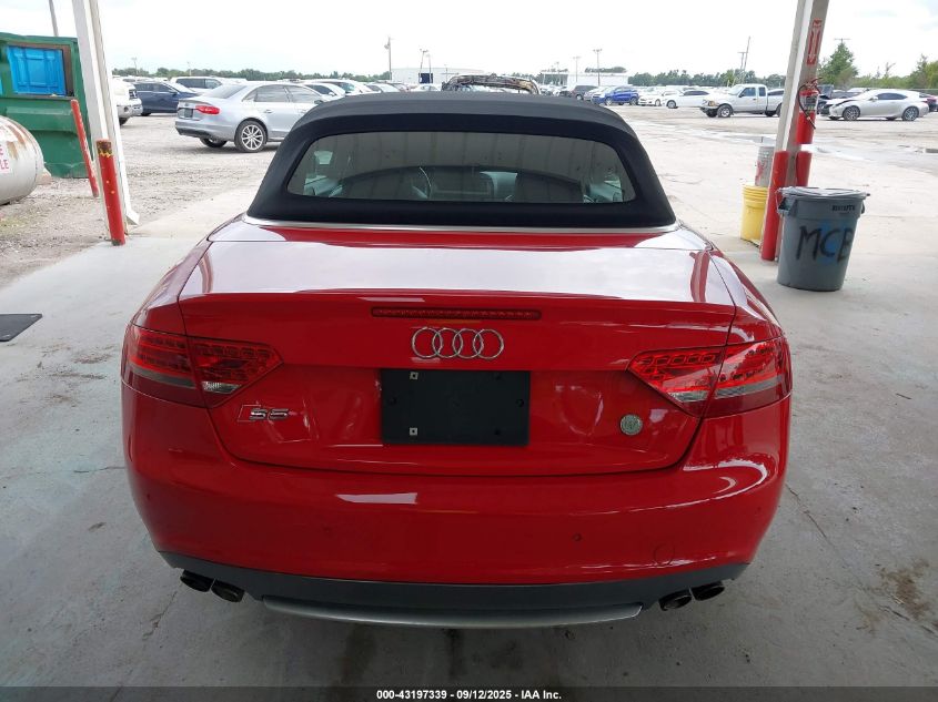 2011 Audi S5 Prestige VIN: WAUVGAFH0BN005996 Lot: 43197339