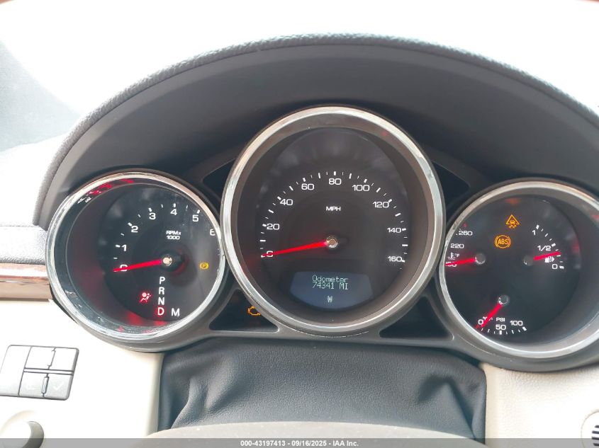 2011 Cadillac Cts Performance VIN: 1G6DL1ED4B0125454 Lot: 43197413