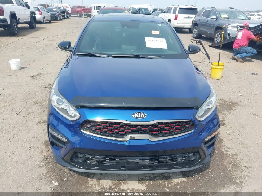 2021 Kia Forte Gt-Line VIN: 3KPF34AD9ME296899 Lot: 43197428