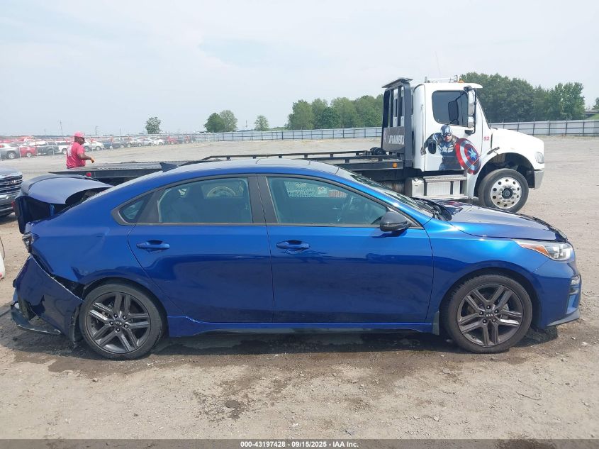 2021 Kia Forte Gt-Line VIN: 3KPF34AD9ME296899 Lot: 43197428