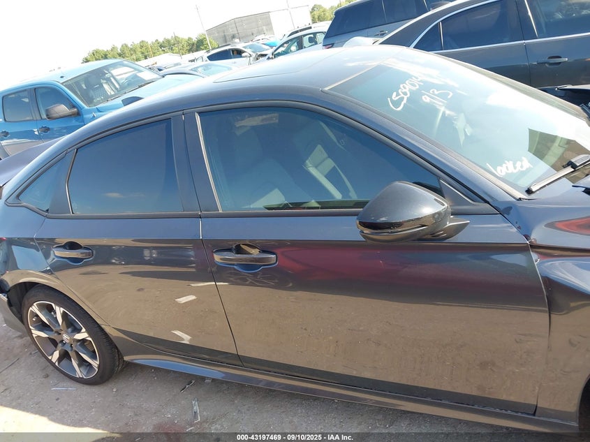 2025 HONDA CIVIC HYBRID SPORT/SPORT TOURING - 2HGFE4F86SH350295