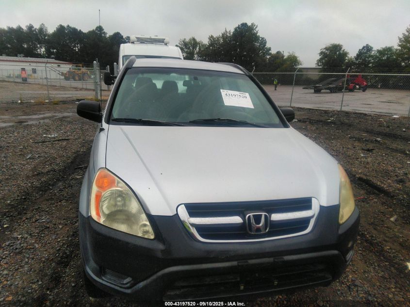 2003 Honda Cr-V Lx VIN: SHSRD68423U105854 Lot: 43197520