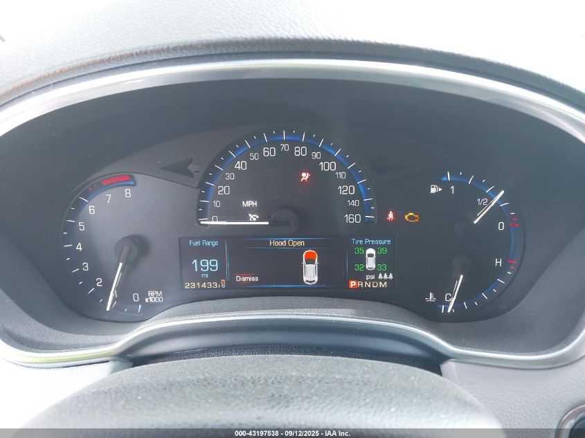 2014 Cadillac Srx Performance Collection VIN: 3GYFNCE38ES580091 Lot: 43197538