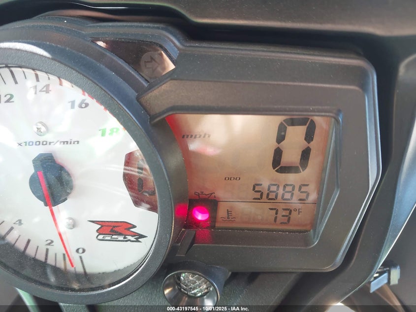 2007 SUZUKI GSX-R600 - JS1GN7DA272123044