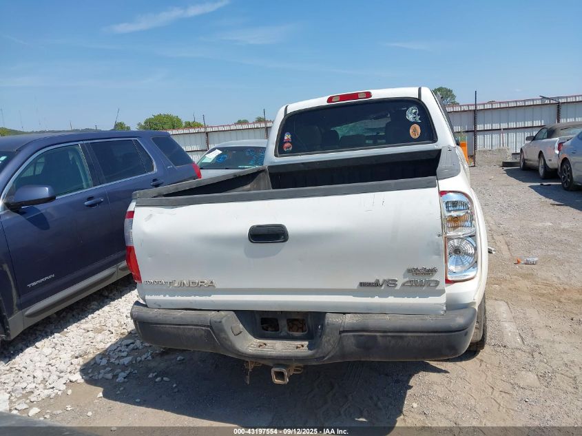 2006 Toyota Tundra Sr5 V8 VIN: 5TBDT44126S516524 Lot: 43197554