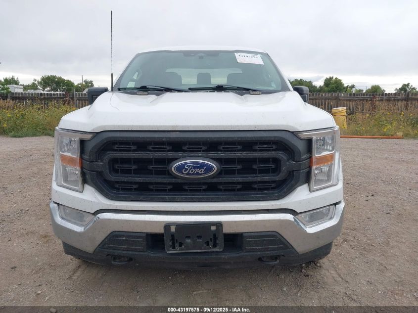2022 Ford F-150 Xl VIN: 1FTFW1EDXNFB29796 Lot: 43197575