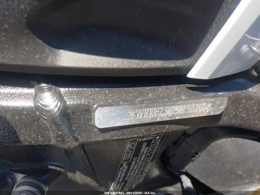 2025 BMW S 1000 Rr VIN: WB10P2302S6L53260 Lot: 43197601