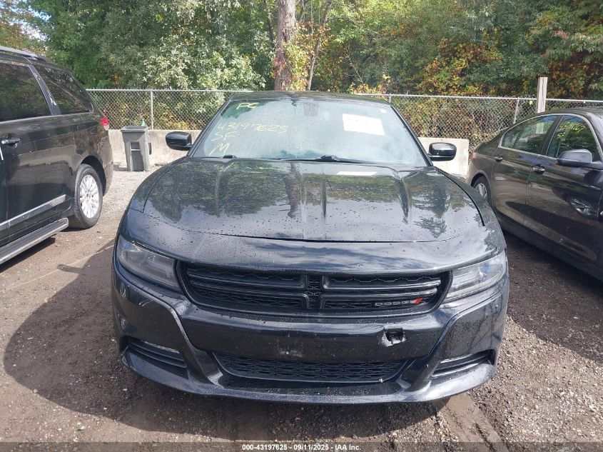 2017 Dodge Charger Sxt Rwd VIN: 2C3CDXHG6HH571922 Lot: 43197625