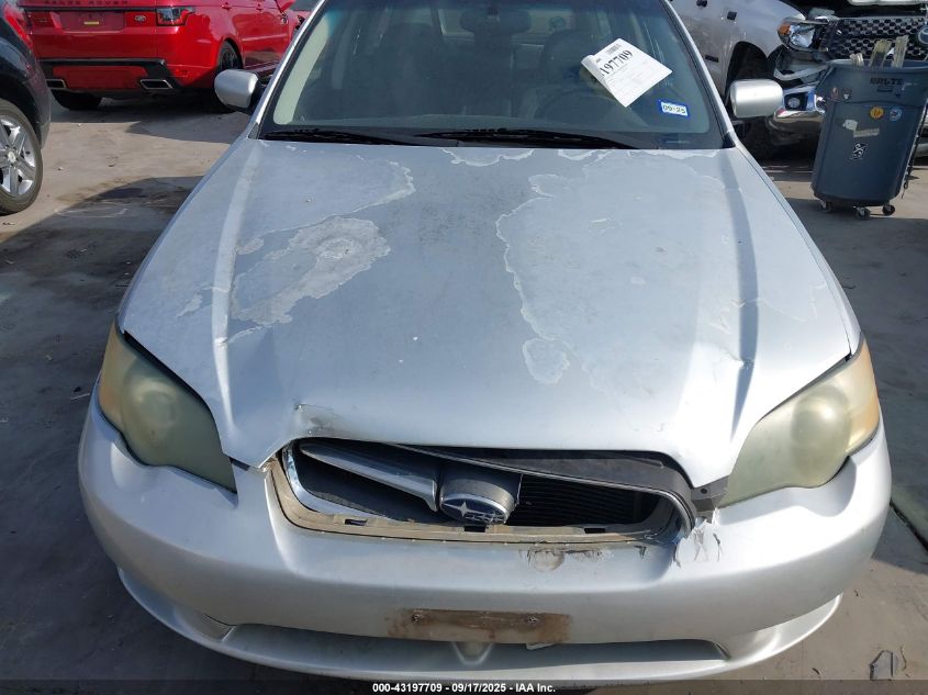 2005 Subaru Legacy 2.5I VIN: 4S3BP616257374781 Lot: 43197709