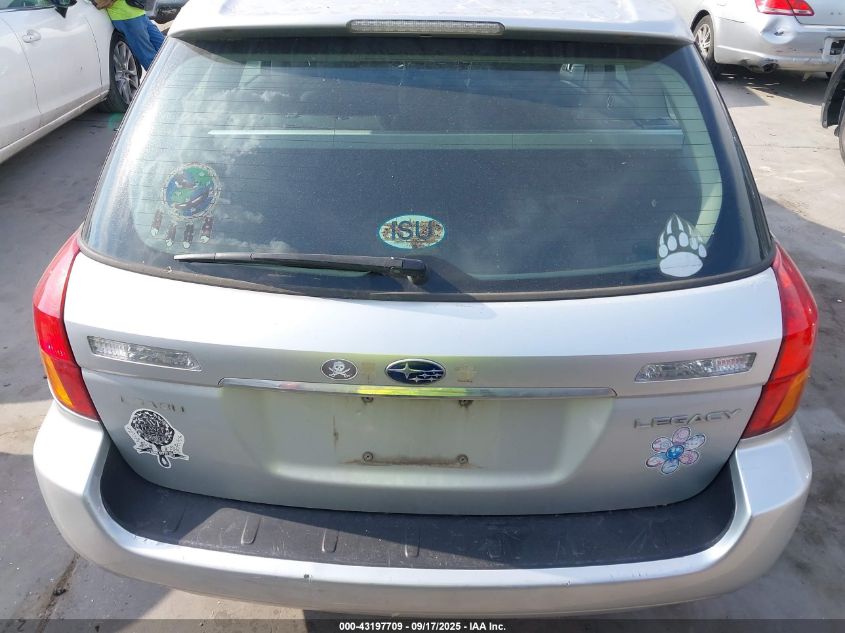 2005 Subaru Legacy 2.5I VIN: 4S3BP616257374781 Lot: 43197709