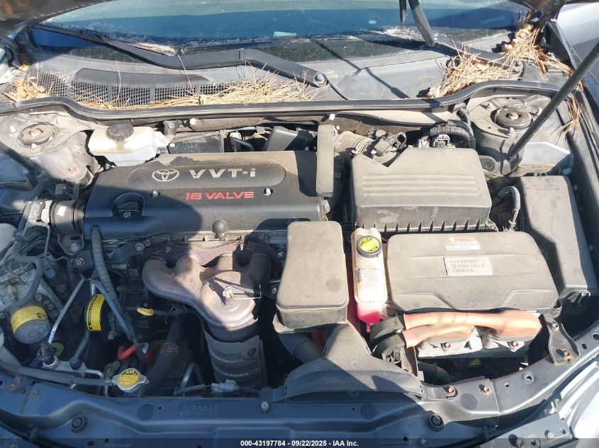 2008 Toyota Camry Hybrid VIN: 4T1BB46K38U046179 Lot: 43197784