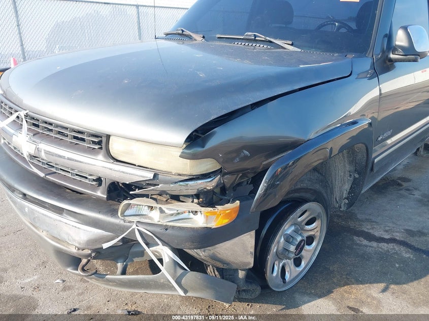 2002 Chevrolet Silverado 1500 Ls VIN: 1GCEK14T12E143281 Lot: 43197831