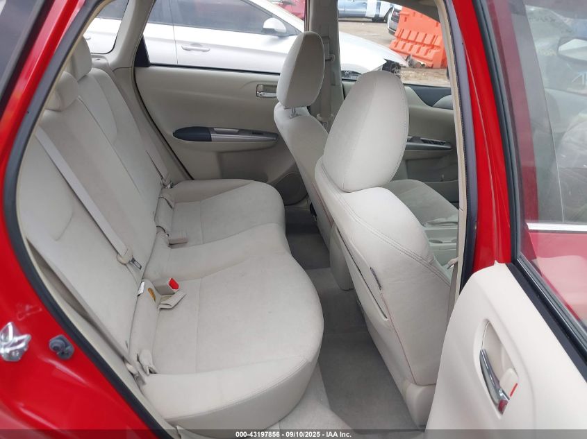 2008 Subaru Impreza 2.5I VIN: JF1GE61648H528262 Lot: 43197856