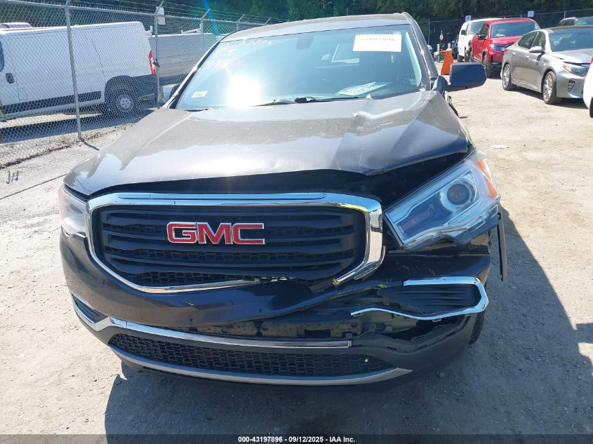 2018 GMC Acadia Sle-1 VIN: 1GKKNRLS8JZ182754 Lot: 43392551