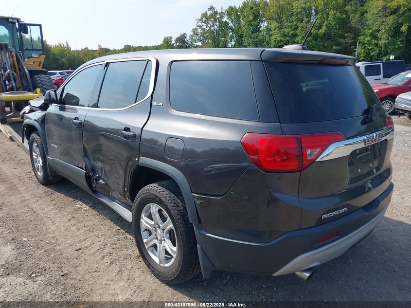 Vin: 1gkknrls8jz182754, lot: 43692334, gmc acadia sle-1 20183