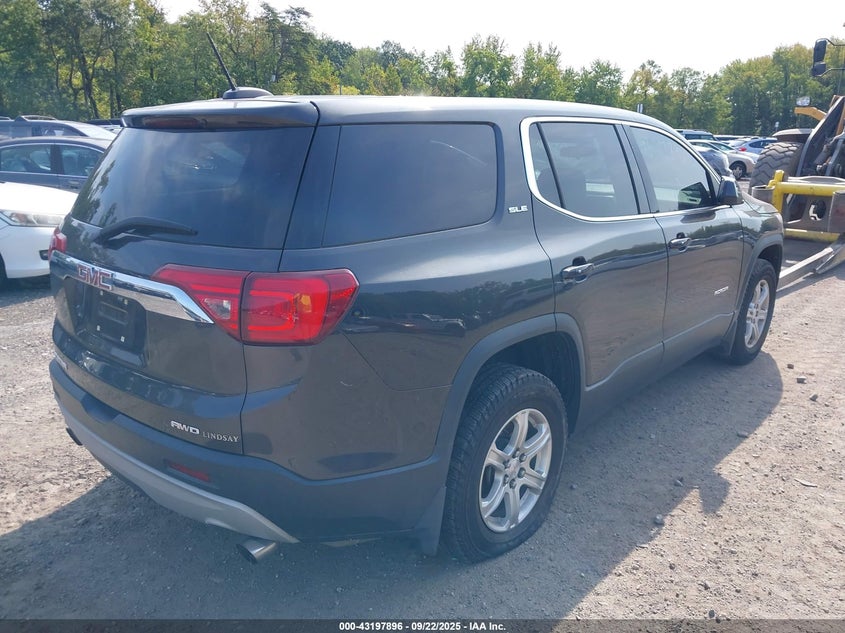 Vin: 1gkknrls8jz182754, lot: 43692334, gmc acadia sle-1 20184