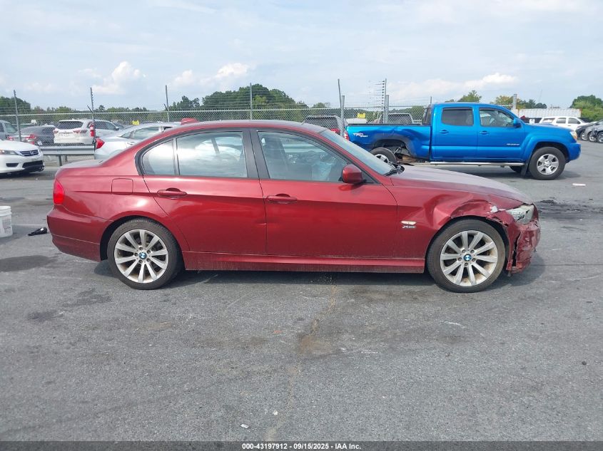 2011 BMW 328I xDrive VIN: WBAPK7C55BA771492 Lot: 43197912